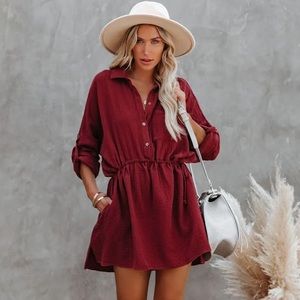 Vici -REMY COTTON POCKETED SHIRT in white